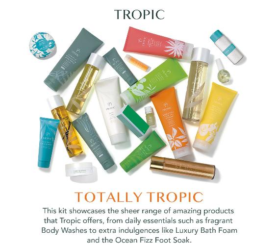 We have gone TROPICal Multi award-winning natural beauty and tailored skincare.