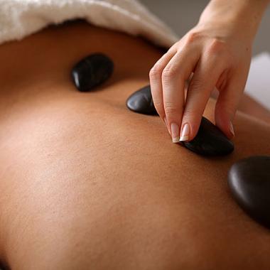 Hot stone massage at our Beauty Salon in Barkingside